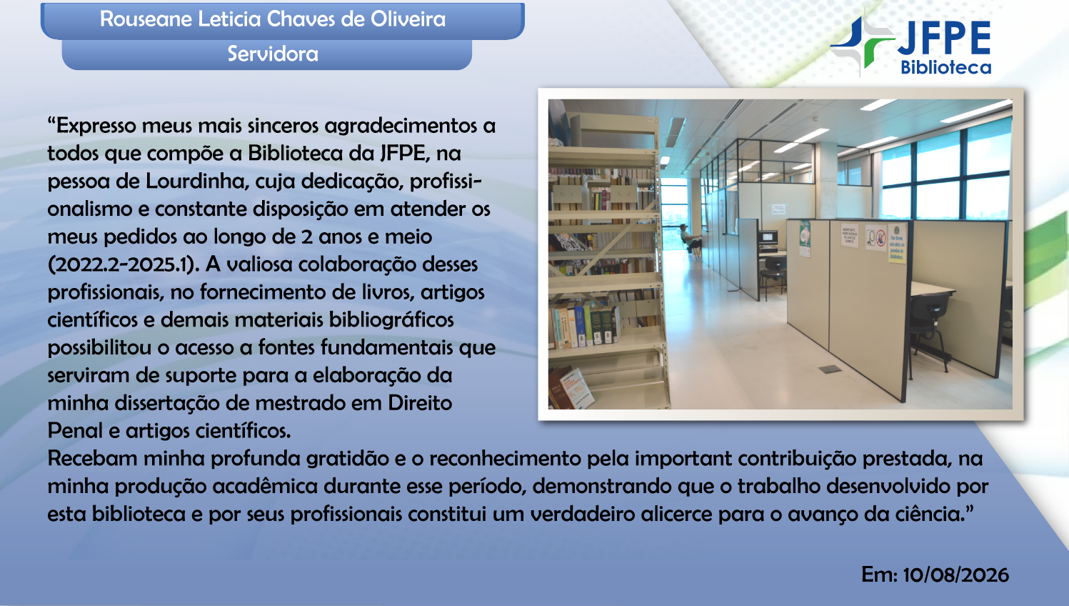 Rouseane Leticia Chaves de Oliveira